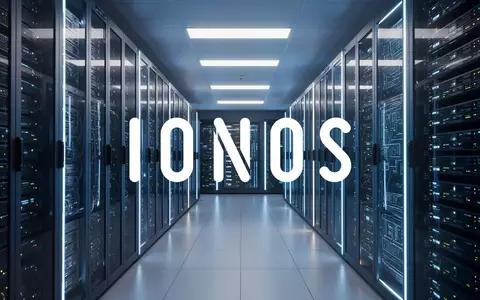 Abstraktes Bild eines modernen Rechenzentrums mit blau beleuchteten Server-Racks als Symbol für Cloud-Infrastruktur. - Foto: über boerse-global.de