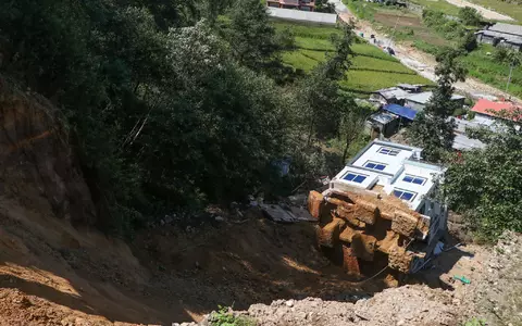 Heftige Regenfälle haben in Nepal Überschwemmungen und Erdrutsche ausgelöst. - Foto: Shankar Bhujel/JNA via ZUMA Press Wire/dpa