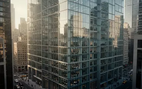 Moderne Glasfassade eines Bürogebäudes in einem Finanzviertel bei Tageslicht. - Foto: über boerse-global.de