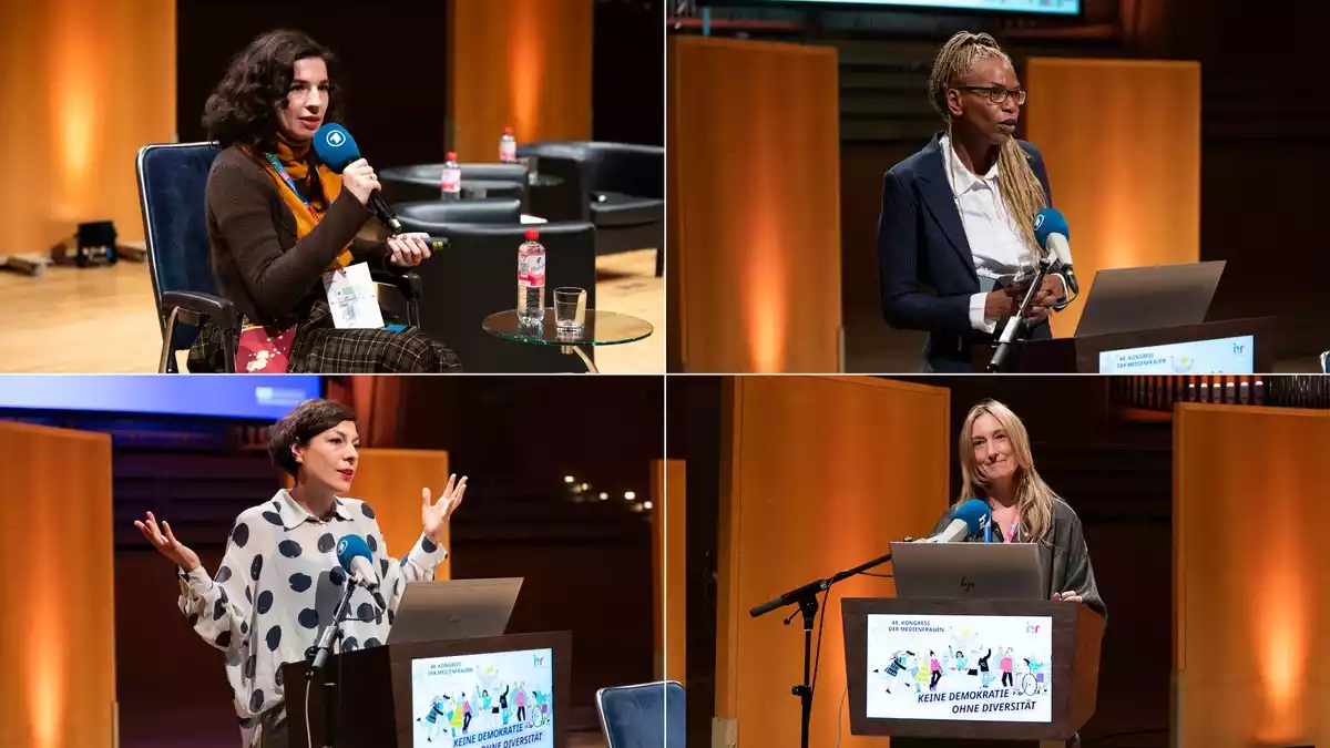 Keine Demokratie ohne Diversität: Zukunftsfähiger Journalismus in polarisierenden Zeiten / Kongress der Medienfrauen 2026 beim Hessischen Rundfunk - Bild: presseportal.de