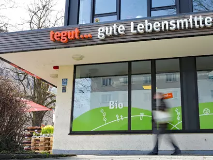 Ein Tegut-Supermarkt in Bayern. (Archivbild) - Foto: Malin Wunderlich/dpa
