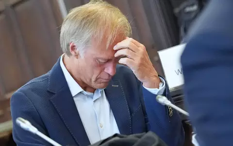 Gerhard Delling ist der Lebensgefährte von Christina Block. - Foto: Marcus Brandt/dpa Pool/dpa