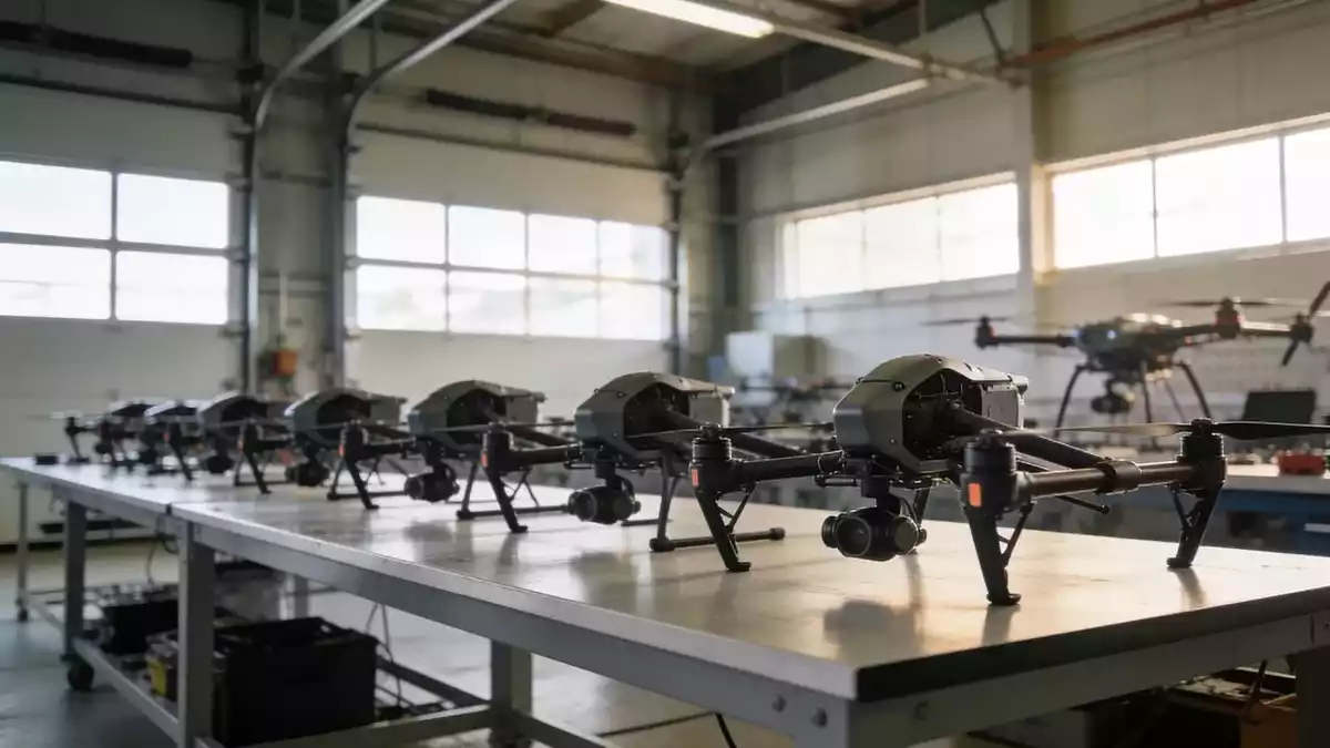 Volatus Opens 53,000 Sq Ft Mirabel Drone Plant as Stock Slides 12%