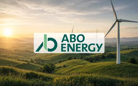 Moderne Windkraftanlagen in einer grünen Landschaft bei Sonnenaufgang als Symbol für den Ausbau erneuerbarer Energien. - Foto: über boerse-global.de