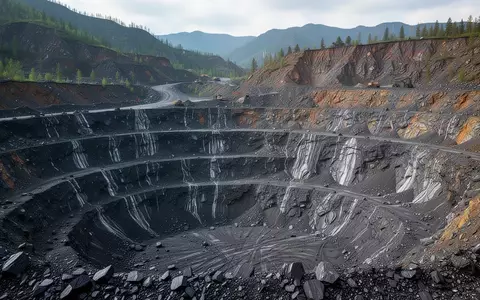Ein offener Graphit-Tagebau in einer bergigen Landschaft bei natürlichem Tageslicht. - Foto: über boerse-global.de