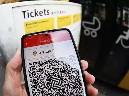 Deutschlandticket (Archiv) - Foto: via dts Nachrichtenagentur
