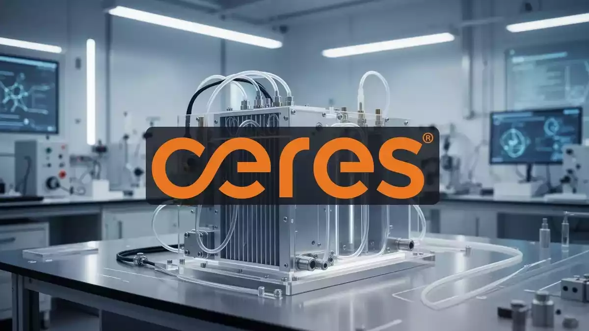 Ceres Power Shares Up 8.2% as BlackRock Stake Hits 6.78%