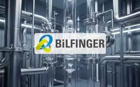 Moderne industrielle Anlage mit Edelstahlrohren und technologischer Präzision in einer sauberen, professionellen Umgebung. - Foto: über boerse-global.de