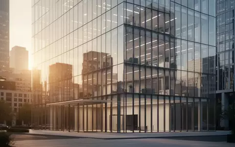 Ein modernes Bürogebäude in einem Finanzviertel bei goldenem Licht. - Foto: über boerse-global.de