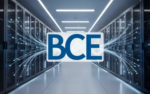 Abstrakte Darstellung moderner KI-Infrastruktur und Glasfaser-Datenübertragung in einem professionellen Rechenzentrum. - Foto: über boerse-global.de