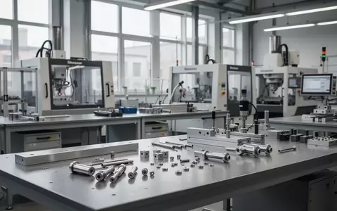 Eine moderne, helle Werkstatt für industrielle Fertigung in Dresden mit präzisen Werkzeugen und hochwertigen Bauteilen. - Foto: über boerse-global.de