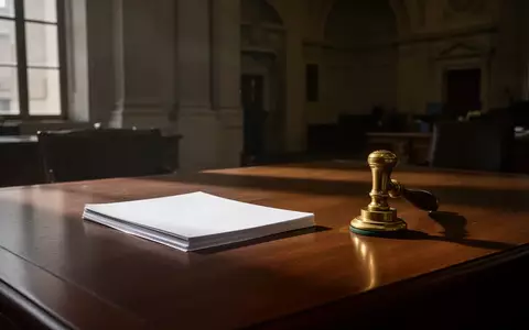 Ein leerer Schreibtisch in einer Behörde mit einem Stapel unbeschriebener Blätter und einem Stempel bei natürlichem Licht. - Foto: über boerse-global.de