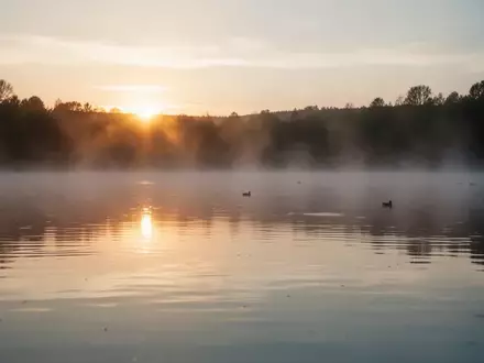 Symbolbild: ruhiger See bei Sonnenaufgang - Foto: über boerse-global.de
