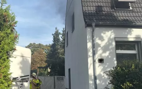 FW-GLA: Wohnungsbrand in der Hagelkreuzstraße - eine Person leicht verletzt - Foto: presseportal.de