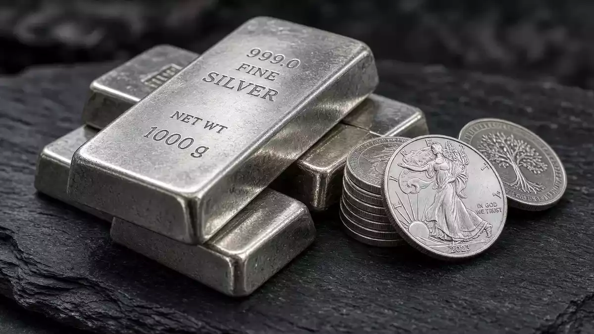 Silver Falls 8% in a Month as Treasury Yields and Dollar Weigh on Prices