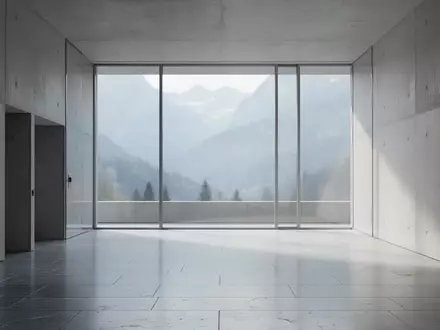 Minimalistische Architektur eines modernen Schweizer Amtsgebäudes mit klaren Linien und hellem Beton. - Foto: über boerse-global.de