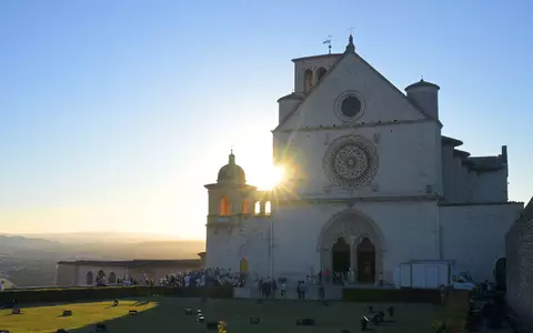In der Basilika San Francesco ist Franz von Assisi begraben. - Foto: Malin Wunderlich/dpa