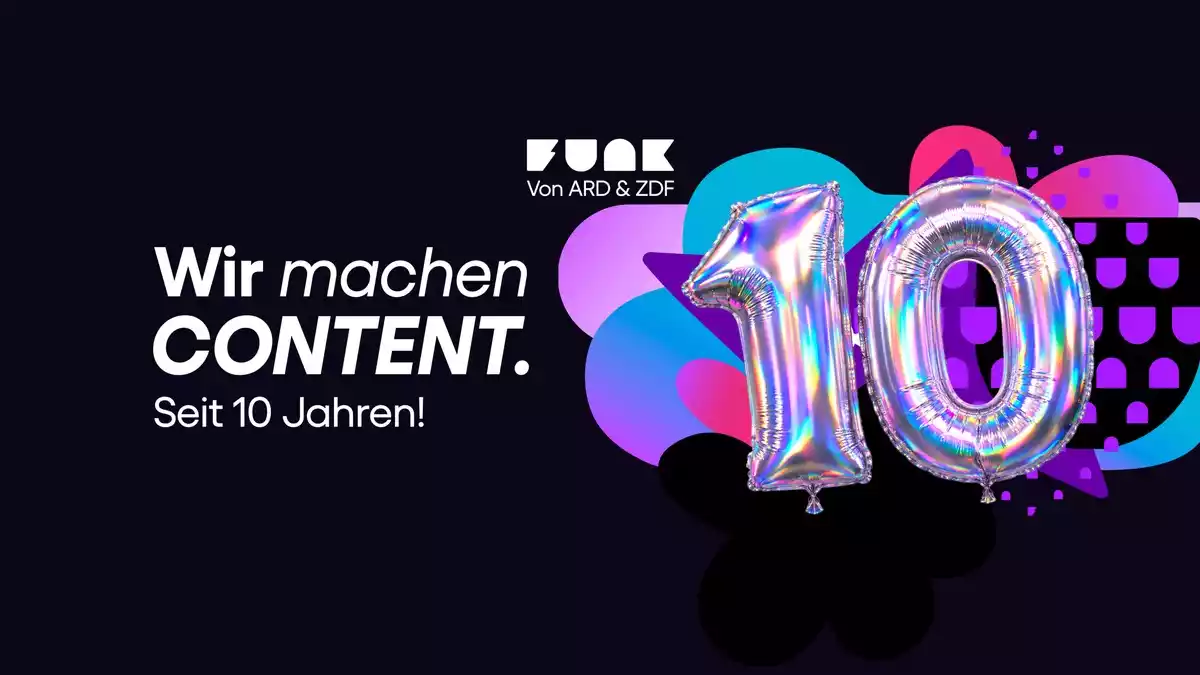 10 Jahre funk: Social-Media-Plattformen kommen und gehen, der Auftrag bleibt - Bild: presseportal.de