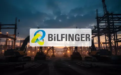 Industrielle Baustelle bei Dämmerung, die eine angespannte wirtschaftliche Stimmung symbolisiert. - Foto: über boerse-global.de