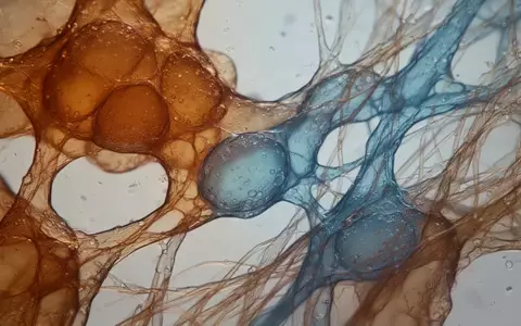 Mikroskopische Aufnahme von biologischem Gewebe und zellulären Strukturen im Rahmen der medizinischen Forschung. - Foto: über boerse-global.de