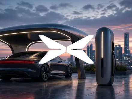 Moderne Ladesäule für Elektrofahrzeuge in einer städtischen Umgebung bei Dämmerung. - Foto: über boerse-global.de