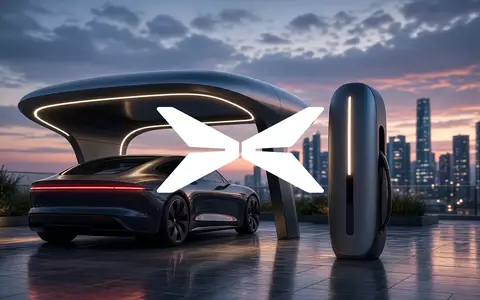 Moderne Ladesäule für Elektrofahrzeuge in einer städtischen Umgebung bei Dämmerung. - Foto: über boerse-global.de