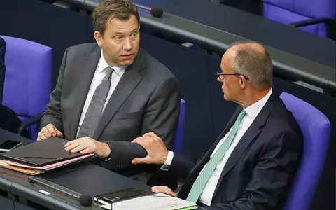 Lars Klingbeil und Friedrich Merz (Archiv) - Foto: via dts Nachrichtenagentur