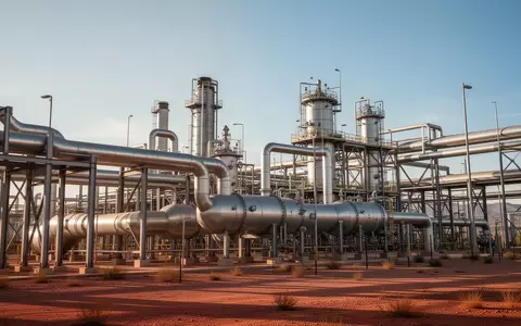 Moderne Industrieanlage zur chemischen Verarbeitung in Texas bei Tageslicht. - Foto: über boerse-global.de