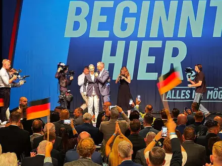 AfD-Wahlparty (Archiv) - Foto: via dts Nachrichtenagentur