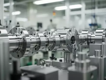 Industrielle Fertigungsanlagen in einer hellen Fabrikhalle - Foto: über boerse-global.de