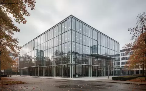 Moderne Architektur eines Bürogebäudes in Bonn unter einem bewölkten Himmel. - Foto: über boerse-global.de