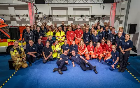 FW Dresden: Messe FLORIAN: Feuerwehr Dresden lädt zum Mitmachen ein - Foto: presseportal.de