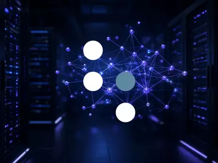 Abstrakte Darstellung von Quantencomputing-Strukturen in einem dunklen, technologischen Umfeld. - Foto: über boerse-global.de