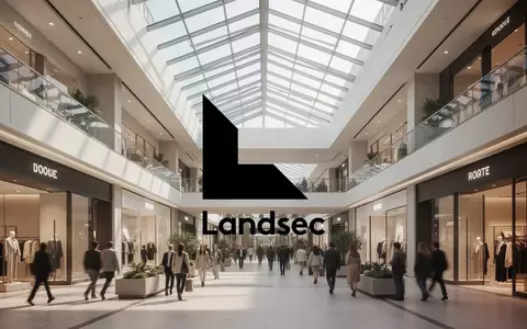 Modernes Atrium eines großflächigen Einkaufszentrums mit lichtdurchfluteter Glasarchitektur. - Foto: über boerse-global.de