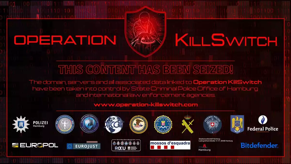 POL-HH: 261001-3. Teenager steht im Verdacht, KillSec-Ransomware-Gruppe angeführt zu haben - Strafverfolgungsbehörden beschlagnahmen Server und Leak-Seite - Bild: presseportal.de