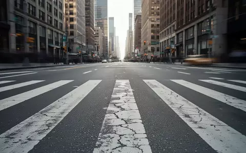 Ein belebter Fußgängerüberweg auf einer städtischen Asphaltstraße bei Tageslicht. - Foto: über boerse-global.de