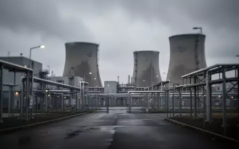 Ein modernes, leicht unscharfes Industriegelände eines Energieunternehmens an einem bewölkten Tag. - Foto: über boerse-global.de