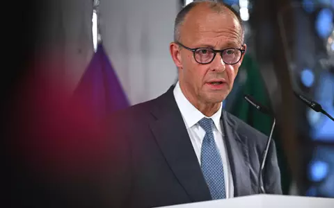 Mert hielt bei der Verleihung des Westfälischen Friedenspreises an die Nato die Laudatio. - Foto: Fabian Strauch/dpa
