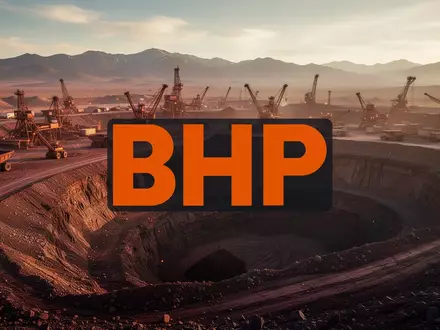 Industrielle Kupfermine in einer Wüstenlandschaft bei Sonnenuntergang als Symbol für den Bergbausektor. - Foto: über boerse-global.de