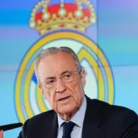 Real Madrid um Präsident Florentino Pérez hat im Negreira-Fall Beschwerde bei der UEFA eingelegt. (Archivbild) - Foto: Bernat Armangue/AP/dpa