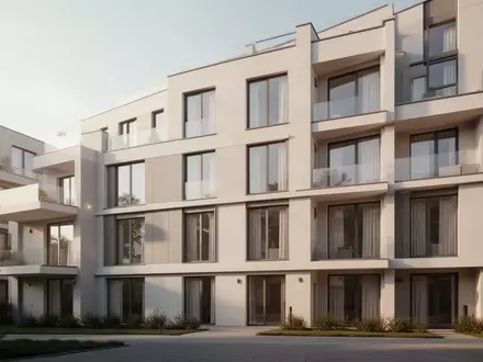 Moderne Fassade eines Wohngebäudes bei Tageslicht - Foto: über boerse-global.de