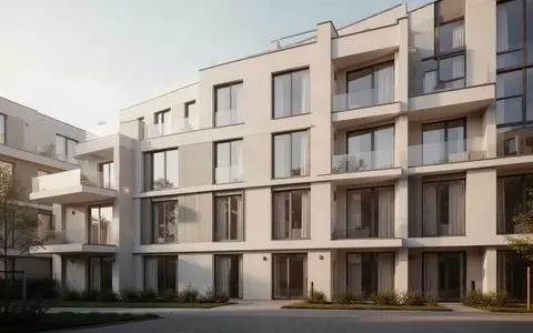 Moderne Fassade eines Wohngebäudes bei Tageslicht - Foto: über boerse-global.de