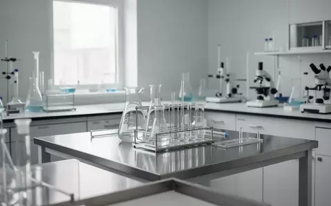 Ein modernes, helles medizinisches Forschungslabor mit sterilen Arbeitsflächen und Laborgeräten. - Foto: über boerse-global.de