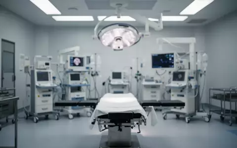 Ein moderner, steriler Operationssaal in einer Klinik mit medizinischen Geräten im Hintergrund. - Foto: über boerse-global.de