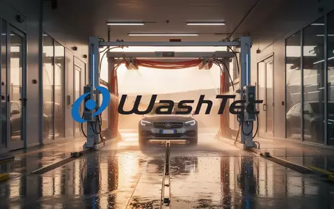 Moderne, automatisierte industrielle Autowaschanlage in einer sonnigen, urbanen Umgebung als Symbol für industrielles Wachstum. - Foto: über boerse-global.de