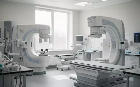 Modernes, steriles medizinisches Labor mit hochwertigen Diagnosegeräten in einer hellen, professionellen Umgebung. - Foto: über boerse-global.de