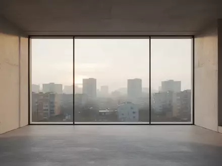 Ein minimalistischer, moderner Innenraum mit klaren Linien und weichem Morgenlicht, der eine aufgeräumte und strukturierte Atmosphäre ausstrahlt. - Foto: über boerse-global.de