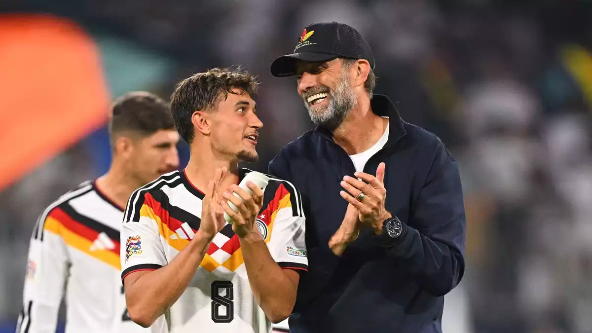 Jürgen Klopp konnte gegen Serbien den ersten Sieg als DFB-Coach feiern. - Bild: Tom Weller/dpa
