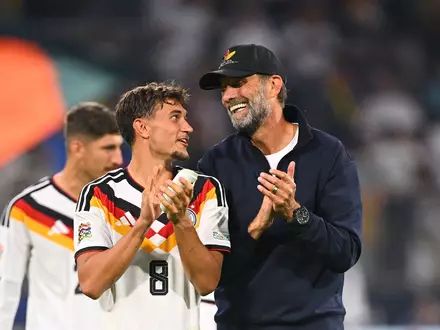 Jürgen Klopp konnte gegen Serbien den ersten Sieg als DFB-Coach feiern. - Foto: Tom Weller/dpa