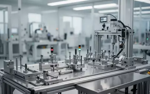 Eine moderne, sterile Fertigungsumgebung für hochpräzise Industriemontagen mit Fokus auf technologische Infrastruktur. - Foto: über boerse-global.de